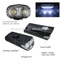 Produtos de Iluminação Profissional Bike Light Front, Mountain Bike Light Rechargeable, LED Bike Light USB